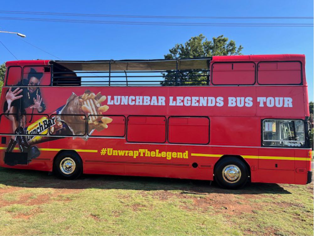 Centurion open top vehicle billboard