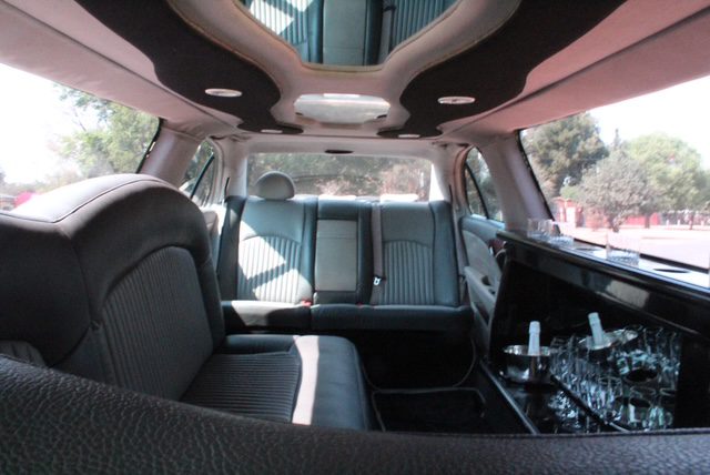 E class limo interior for centurion limos