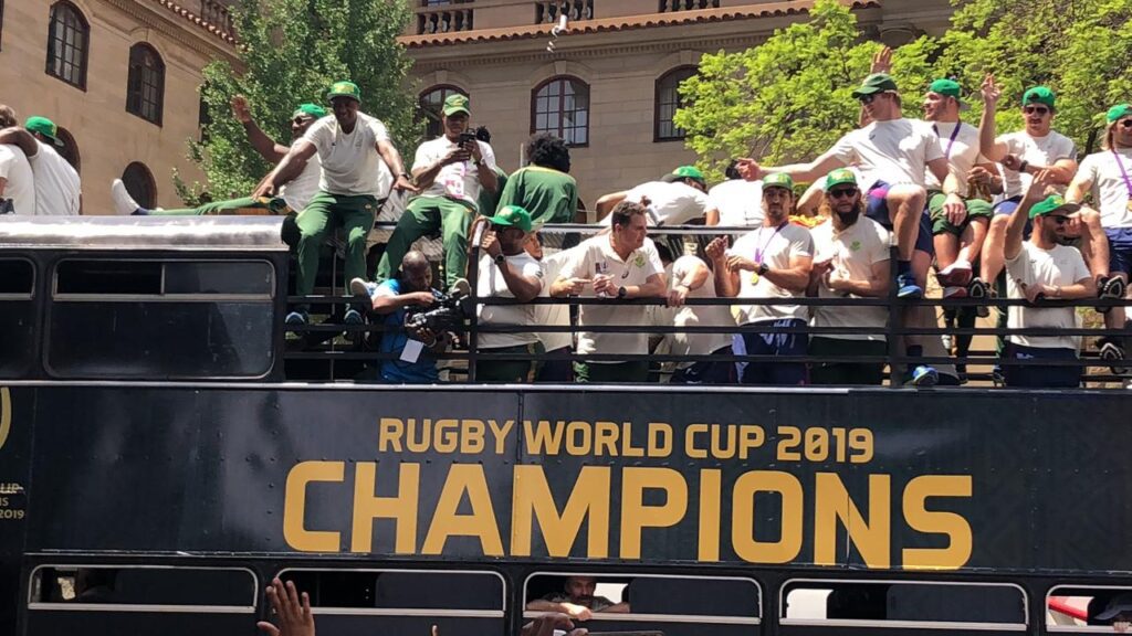 Springboks Rugby 2019 Champions Centurion Limos and Party Bus