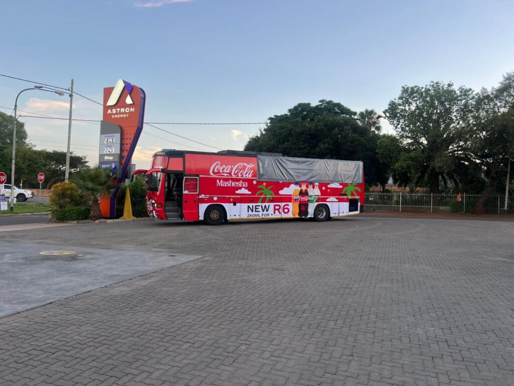 60-Seater Party Bus Hire Gauteng - Custom Brand Activation Vehicle Centurion Limos